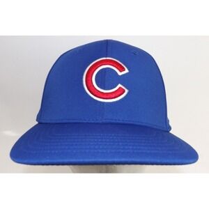 OC Sports Chicago Cubs Hat Men Adjustable Blue Fitted Baseball Cap MLB Sports